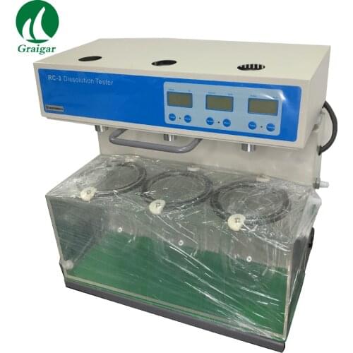 RC-3 Dissolution Tester Intelligent Solid Preparations Dissolution Tester