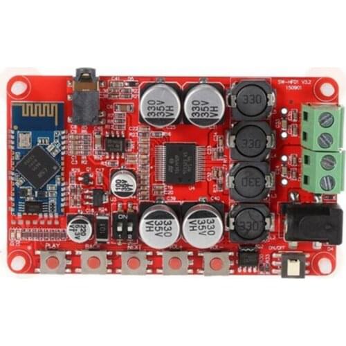 TDA7492P Bluetooth Amplifier Board Audio Receiver Preamplifier Bluetooth CSR4.0 Digital Amplifier