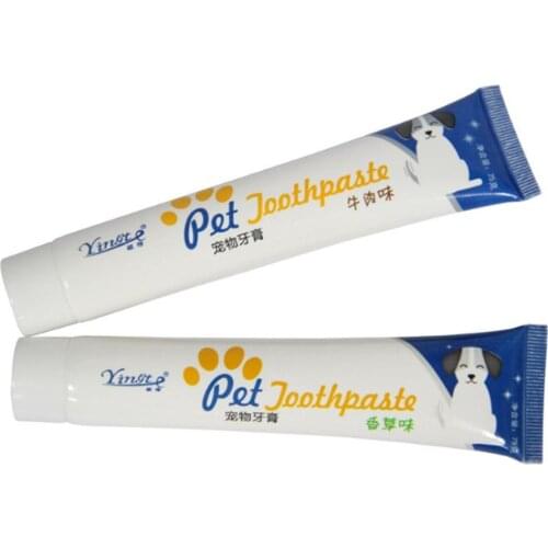 Super Soft Pet Finger Toothbrush Toothpaste Cleaning Supplies Double Head Protection Dog Cat Teeth Care Breathing Tartar Tool