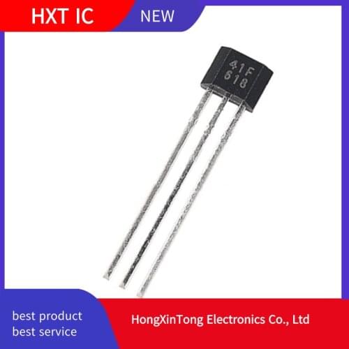 10PCS 41F OH41 SH41 SS41F S41 Hall sensor Straight plug TO92S