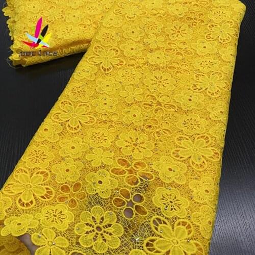 2020 Tissue Lace African Pure White Dress Styles Aso Ebi Guipure Fabric Burnt Soft Guipure Stones Rhinestone