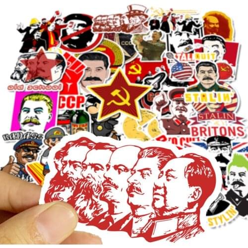 2020 World war II Russian Comrade Joseph Stalin Leninist political propaganda Soviet Union USSR CCCP poster Retro Stickers LD