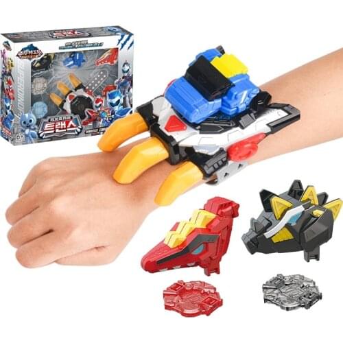 2021 Anime Korea Mini Force Car Transformation Transfiguration Device Toys Deformed Robot Toys Boy Child Souvenir Gift