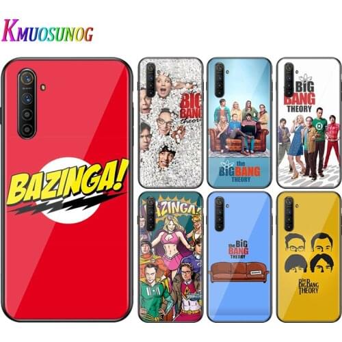 For OPPO A5 A9 2020 F7 Phone Cover Shell The Big Bang Theory for OPPO Reno 2 Z 2Z 2F 3 4 Pro 5G Bright Black Phone Case