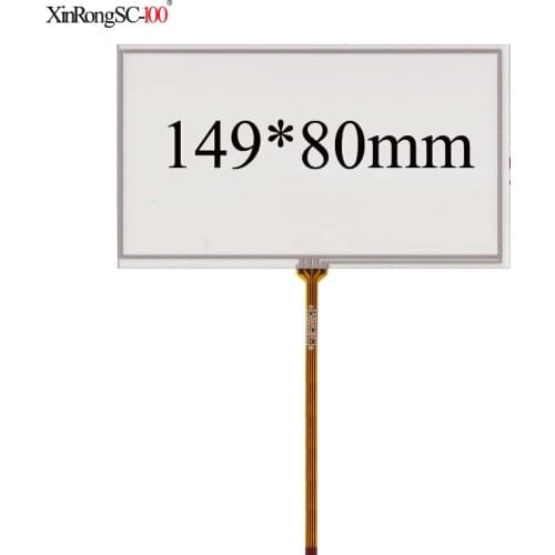 For sony XAV-E622 149mm*80mm 149*80mm 6 inch 4 line Car DVD touch screen panel digitizer Sensor glass compatible