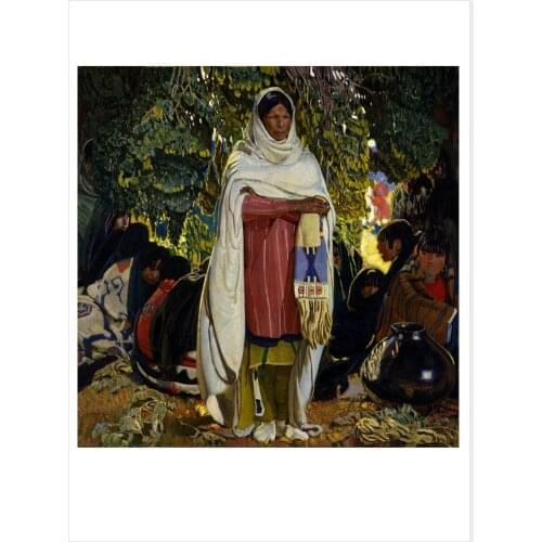 Ernest Art Scenery Sky Cloud Tree Natural Hanging Picture Poster Canvas Print Painting Wall Art Living Room Home Decoration