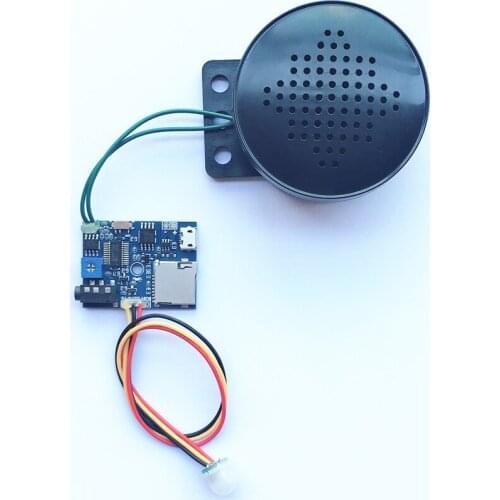 Human Body Induction Voice Prompter Module Infrared Induction Voice Announcer Human Body Induction MP3 Module