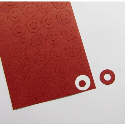 Single hole fast Pakistani paper 18650 battery special battery insulation insulation gasket tape adhesive patch