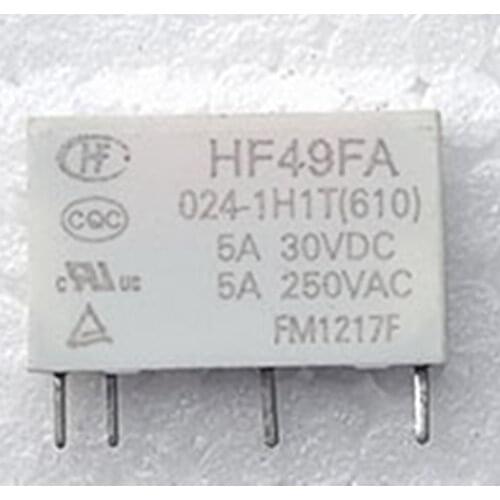 Wholesale 10pcs/lot relay HF49FA 024-1H1T