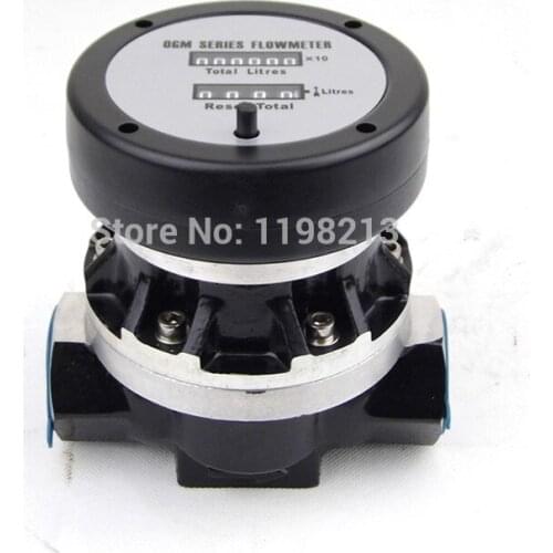 DN25 DN40 DN50 Oval Gear Water Fuel Flow Meter Counter Indicator Flowmeter 20-200L/min 25-250L/min 30-300L/min