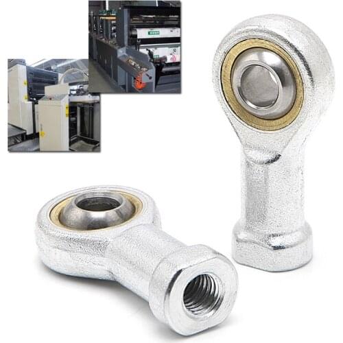 PXPD 2 Pcs 8mm Internal Female Metric Thread Rod End Ball Joint Bearing SI8T/K PHSA8