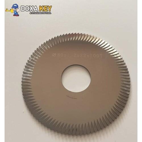 SILCA DUO carbide side milling cutter 80-1.2-22 MINIT face cutter replace SILCA DUO PLUS key cutting machines