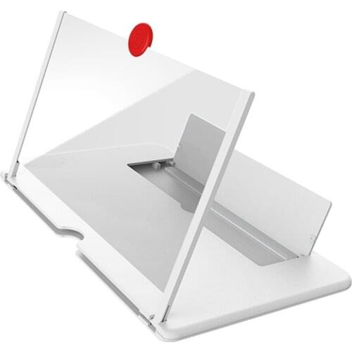 10 inch Mobile Phone HD Screen Magnifier Pull Typer Foldable 3D Screen Amplifier Mobile Phone Eyes Protection Holder Stand