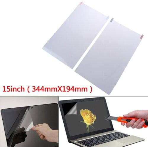 2020 1Pc 15 inch Monitor Laptop LCD Clear Screen Guard LED Protector Film Cover