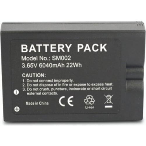 3.7v 6040mAh For Ring Video Door Bell 2 Video Door Bell Battery SM002 Spotlight Cam, Stick UP Cam