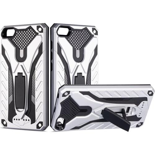 Cover for Xiaomi Redmi 5A 6A 6 7 Y3 8 S2 Y2 Phantom Knight Shockproof Invisible Bracket TPU Soft Jacket PC Protective Phone Case