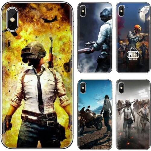 PUBG-Game-C-Art For Xiaomi mi Redmi Note 3 4 4X 5 6 7 8 8t 9 9s 9t 10 pro lite Soft Case Covers