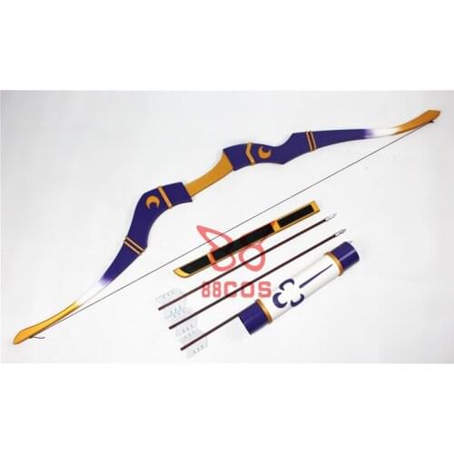 Game Onmyoji Hakurou cosplay props sword bow and arrow Weapons for Halloween Carnival Party unisex