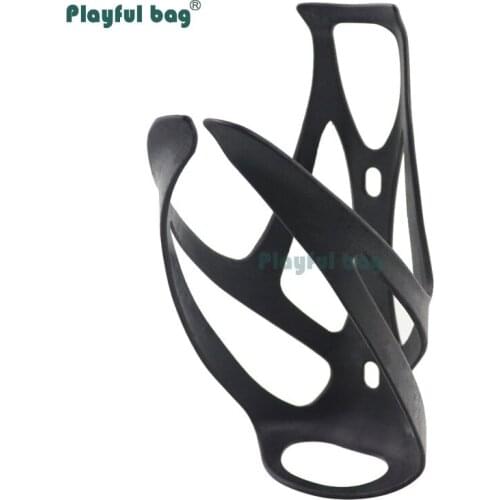 Playful bag Road Bicycle Bottle Cage Carbon Fiber Nylon Fiber Mixed Material Bottle Cage Riding Bicycle Accessory EA04
