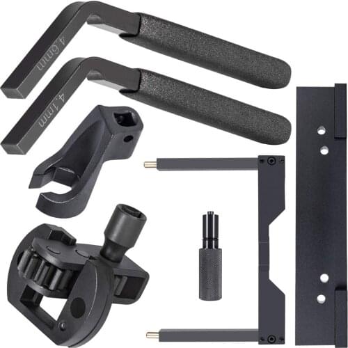 Chuang Qian Engine Brake Adjustment Tools +Camshaft Timing Tool+TDC Locating Pin for Detroit Diesel DD15 DD16 (5 PCS)