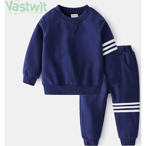Boys Clothes Sets Spring Toddler Kids Boys Tracksuit For Boy Sport Suit Sweatshirt Tops Pants 2Pcs Children Clothing 3 6 7 8 Y