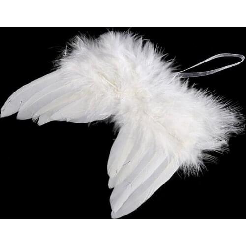 N0HD Newborn Baby Boy Girl White Angel Photo Props Cute Photography Accessories Ornaments