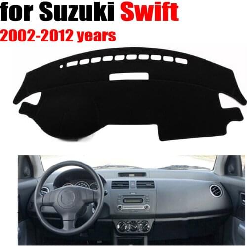 Car Dashboard cover stickers For Suzuki Swift 2001-2015 Instrument platform dash covers desk pad Avoid light pad
