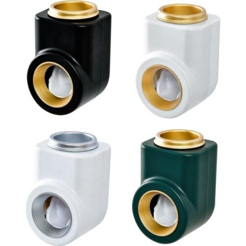 Wall Mount Squeezer Organizer Automatic Toothpaste Dispenser Dust-proof Toothbrush Holder Storage Rack Bathroom Accessories Set