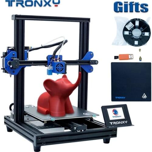 New Tronxy XY-2 Pro 3D Printer Kit Fast Assembly Auto Print 255*255*260mm Support 3D Printer Anycubic Photon Leveling Resume