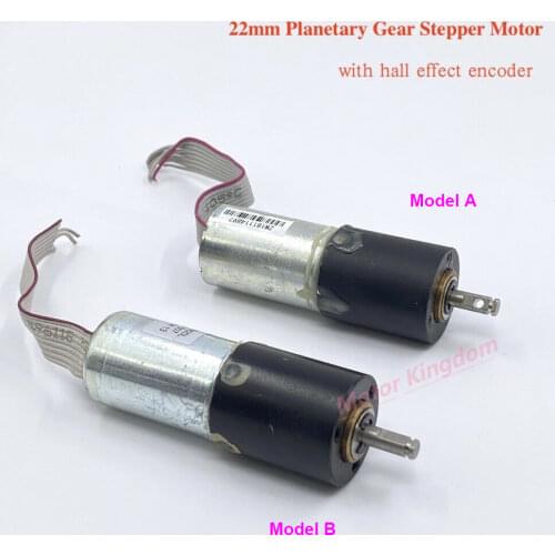Micro 22mm All Metal Planetary Gearbox Gear Stepper Motor 2-Phase 4-wire Precision stepping gear motor DIY Robot