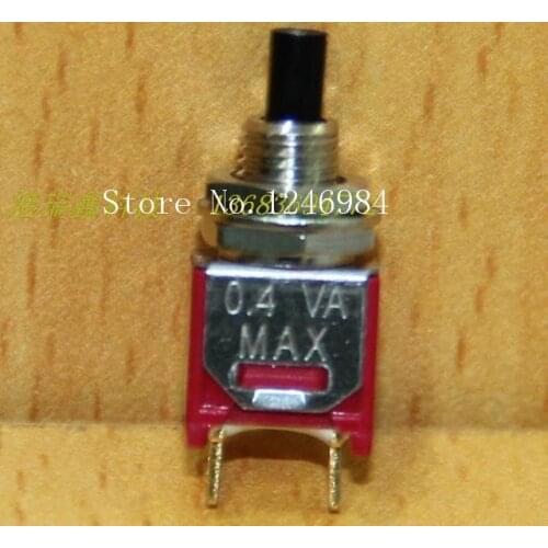 [SA]TS-21 feet gilded trigger reset normally open M5.08 single toggle button switch without a lock Q28--100pcs/lot