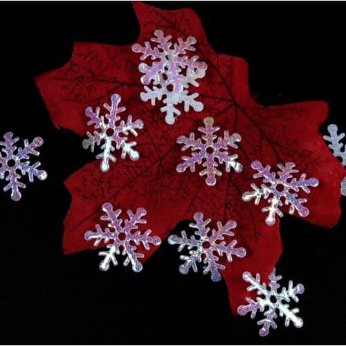 Snowflakes Wedding Party ScattersChristmas Decorations Confetti Manually Fake Snow Christmas Accessories