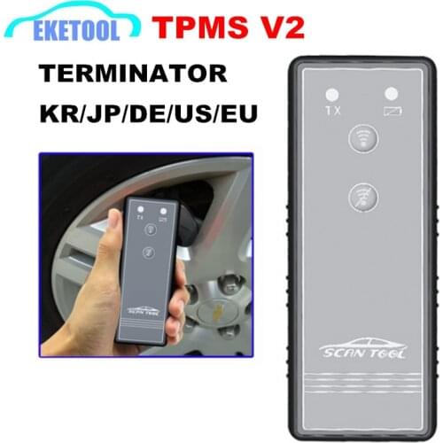 ST-TP Reset V2 Terminator 5 IN 1 Works KR/JP/DE/US/EU Supports 12/2017 TPMS Auto Tire Pressure Monitor Sensor Activator Tool