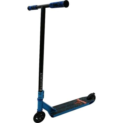 Stunt scooter two wheel aluminum wheel widened version bottom plate heightening handle economy skateboard fashion fast