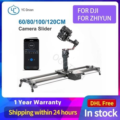 YC Onion Hot Dog 3.0 Camera DSLR Slider Motorized Rail Dolly App Control Phone Video Shooting Super Low Noise Motor 60-120CM