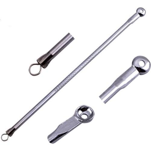 1PCS Blackhead Remover Needles Stainless Remove Tool Silver Blackhead Comedone Acne Blemish Extractor Remover Cosmetic Tool