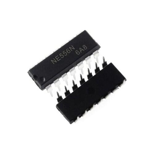 10PCS/LOT NE556N Timer NE556 Dual channel in-line DIP-14