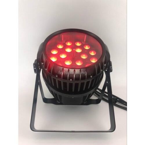 12pcs Brightest zoom led par can 18x18w outdoor ip65 rgbawa uv 6 in1 led par zoom stage light