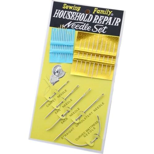 27pcs/Set Golden Tail Multifunctional Hand Sewing Needle Set DIY Handmade Accessories