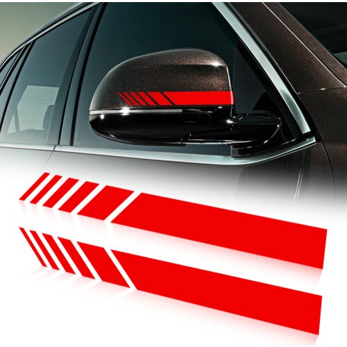 Car Sticker Rearview Mirror Side Decal Stripe Vinyl for Audi A1 A3 A4 B6 B8 B9 A3 A5 A6 A7 A8 Q2 Q7 Q3 Q5 R8 TT S5 S6 S7 S8