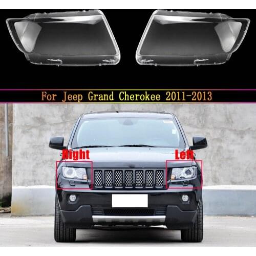 Auto For Jeep Grand Cherokee 2011-2013 Car Headlight Headlamp Plastic Clear Shell Lamp Cover Replacement Lens Cover