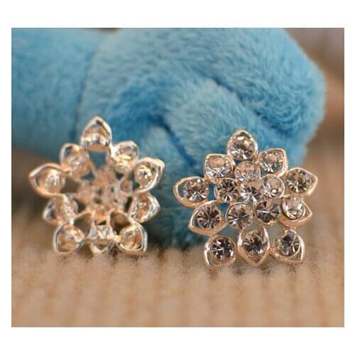 1621636 , 1pcs Alloy Rhinestone Beads costume jewelry accessories material, bow ornament, DIY handmade materials