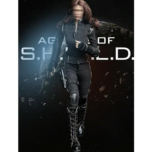 HP057 1/6 Scale Female Agent Clothes Tight Battle Suit Model For 12'' Inch Action Figure Dolls