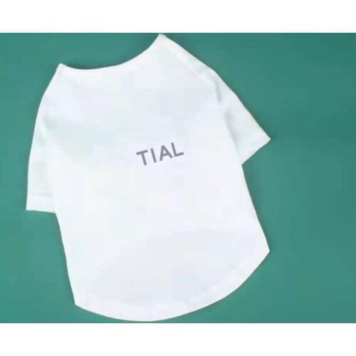 Classic Frenchie Bulldog Summer T Shirt Fashion Letter Pet Dog Tshirt Schnauzer Vest Dropshipping PDC0058