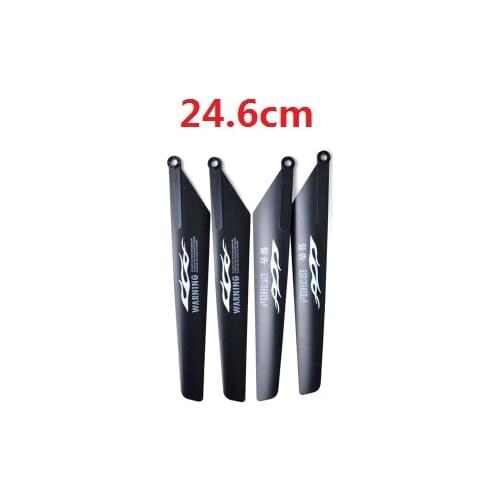 4pcs=2A+2B HQ848 24.6CM New Main Props Propellers Blades R/C Helicopter Spare Parts Access