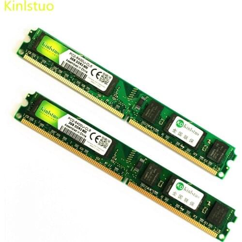 Kinlstuo DDR2 2GB memory 800MHz/667MHz/533MHz 2gb ddr2 1gb Rams New memories For intel & AMD