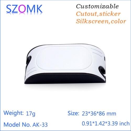 10 pcs, new LED plastic distribution enclosure device box 23*36*86mm high impact diy LED plastic housing electronics project box