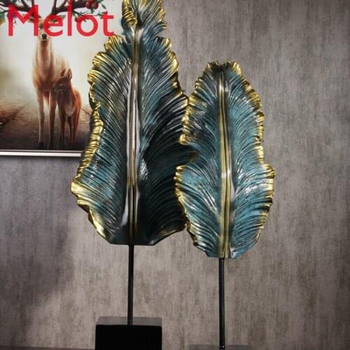Moving into the New House Opening Gift Lucky Japanese Banana Leaf Decoration Modern Minimalist Living Room Hallway Decoration