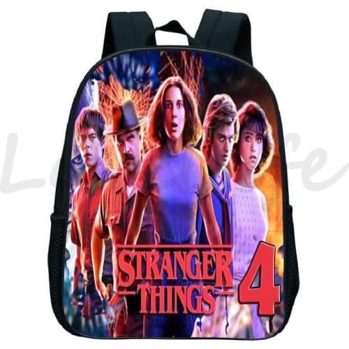 Stranger Things Backpack Children Kids Girls Boys School Bags Kindergarten bag daily Rucksack Kawaii Beautiful gift Knapsack