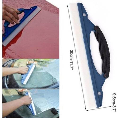 Silicone Car Window Wash Clean Cleaner Wiper Squeegee Drying Blade Shower Kits